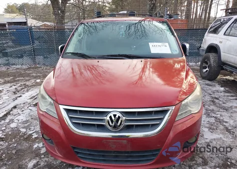 2009 Volkswagen Routan Sel Premium z USA, uszkodzony, nr VIN 2V8HW64X89R522507